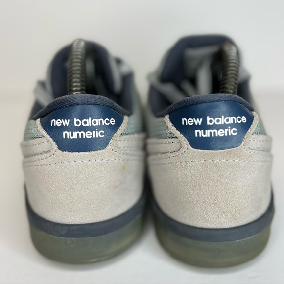New Balance Mens Numeric NM533AFB PJ Stratford Skateboarding Grey/Navy Suede 8D - Picture 4 of 16